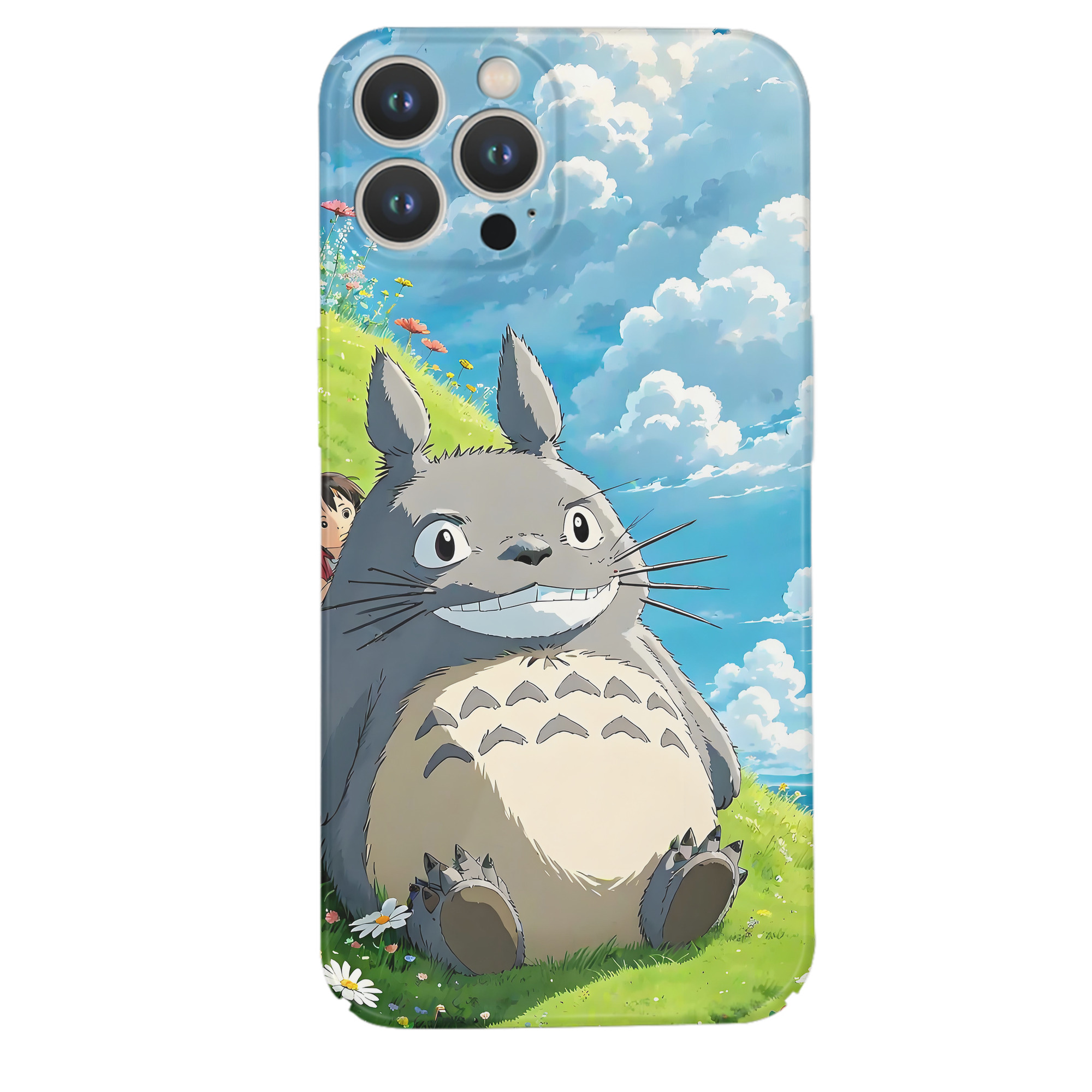 （画像用） となりのトトロ 草壁メイ 草壁サツキ My Neighbor Totoro Satsuki Kusakabe Mei Kusakabe 【iPhone 14シリーズ対応】ハードケース